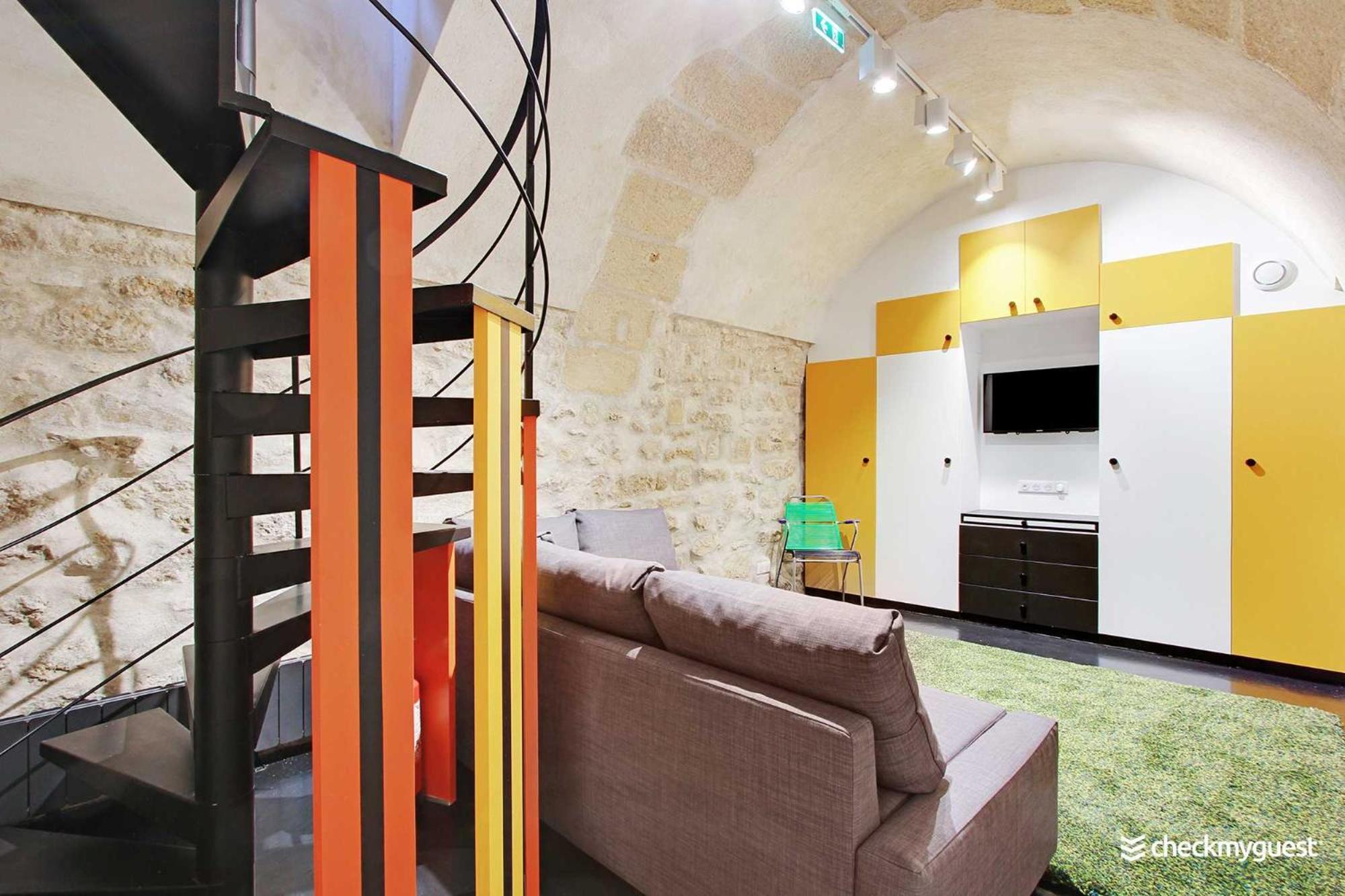 Authentic Apartment - 2Br-6P - Le Marais Париж Екстериор снимка
